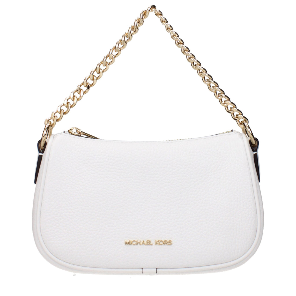 Michael Kors White Leather Handbags