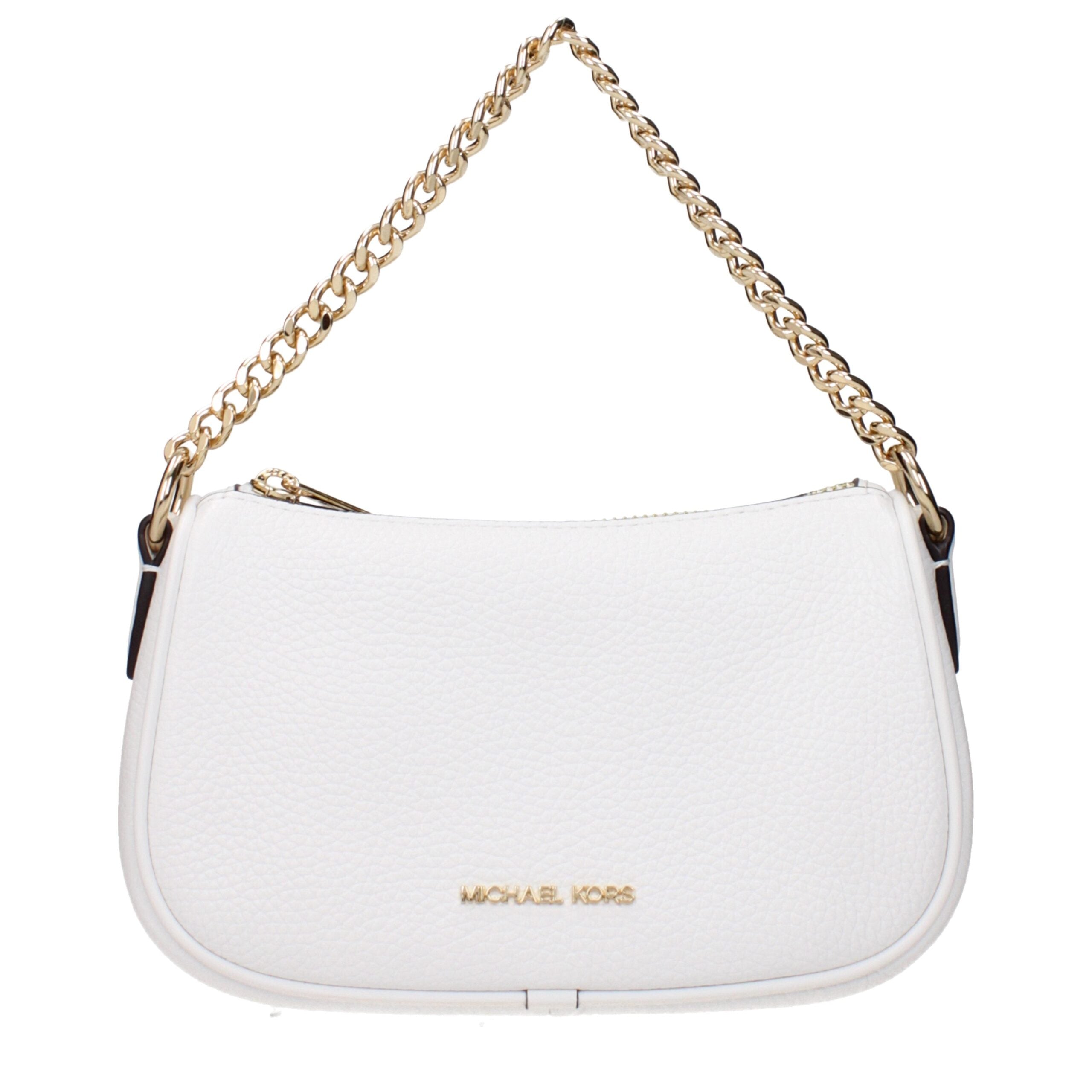 Michael Kors White Leather Handbags