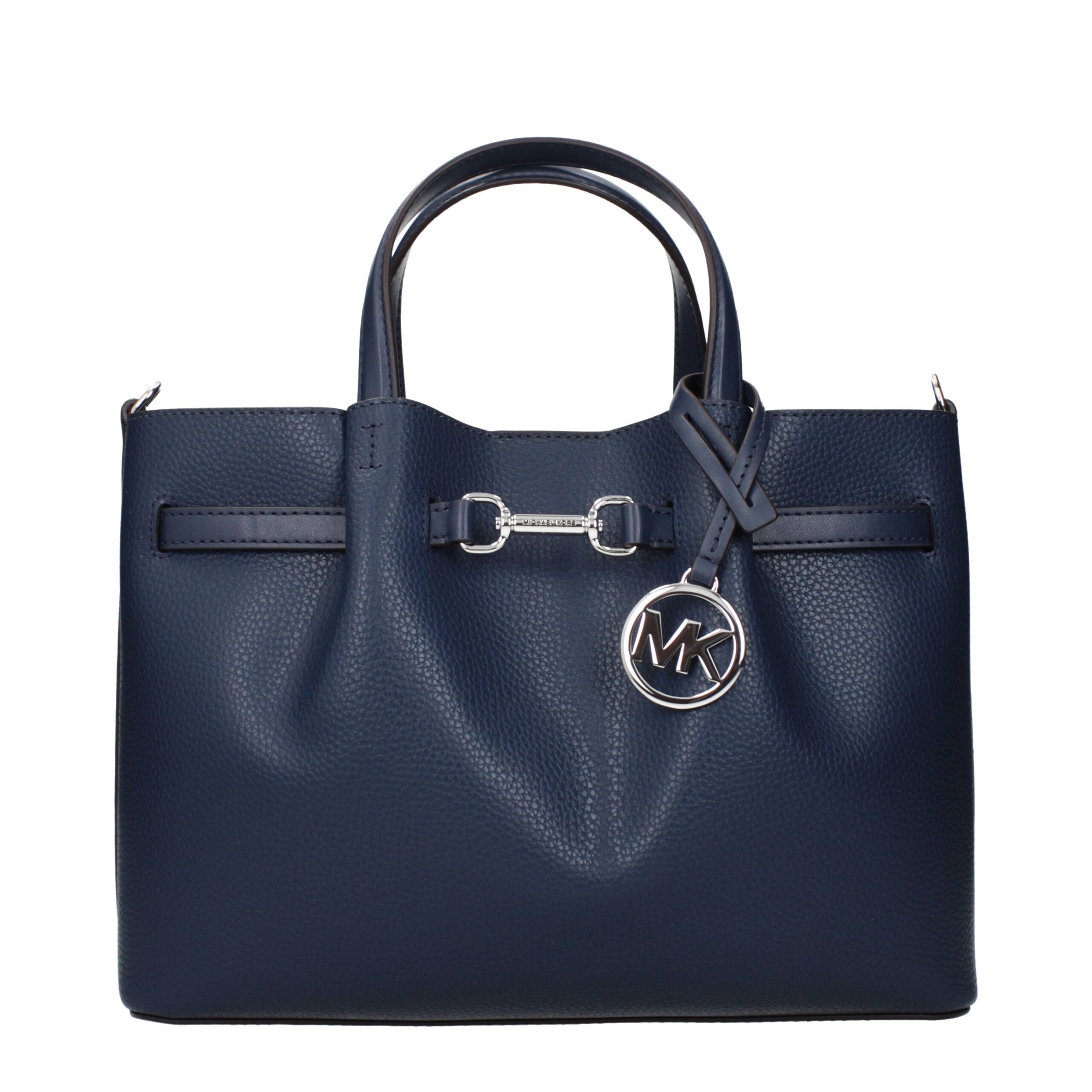 Michael Kors Blue Leather Handbags