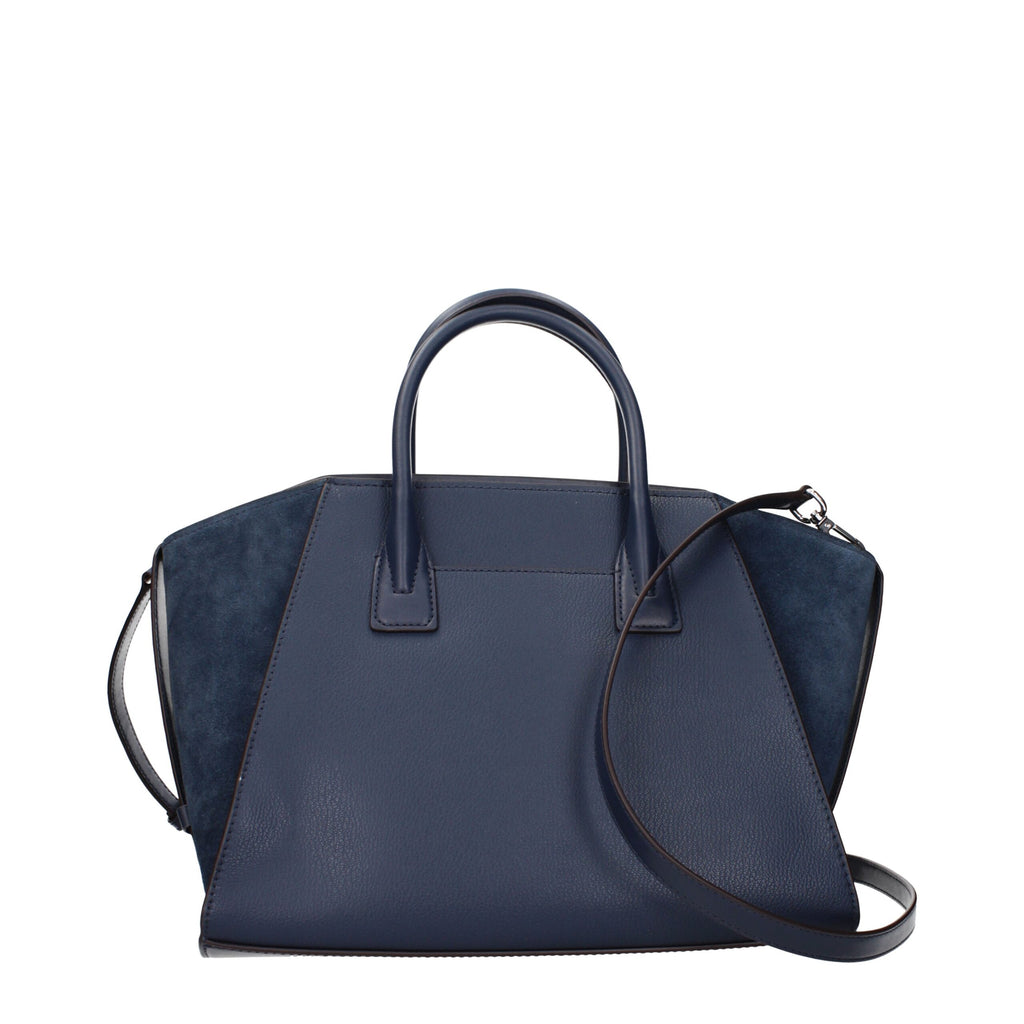 Michael Kors Blue Leather Handbags
