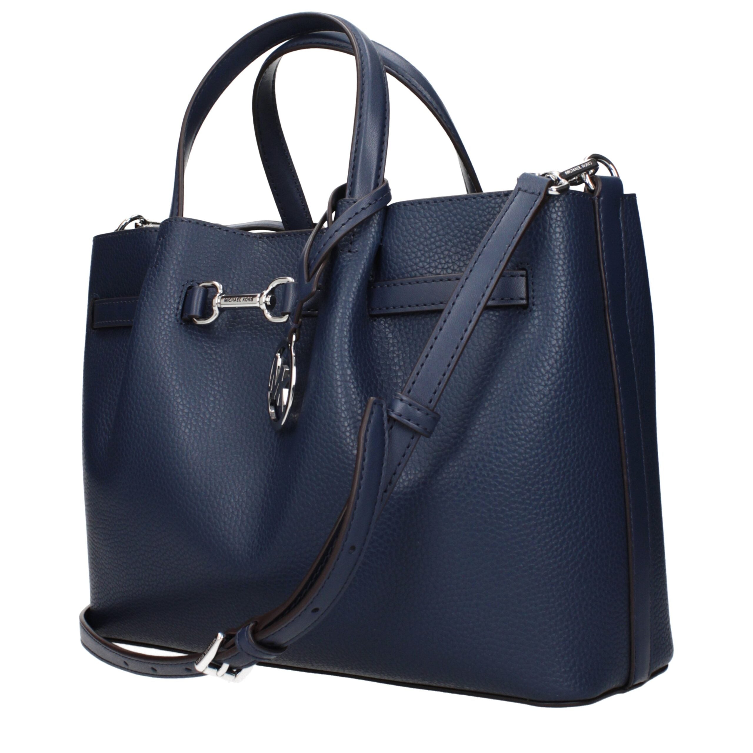 Michael Kors Blue Leather Handbags