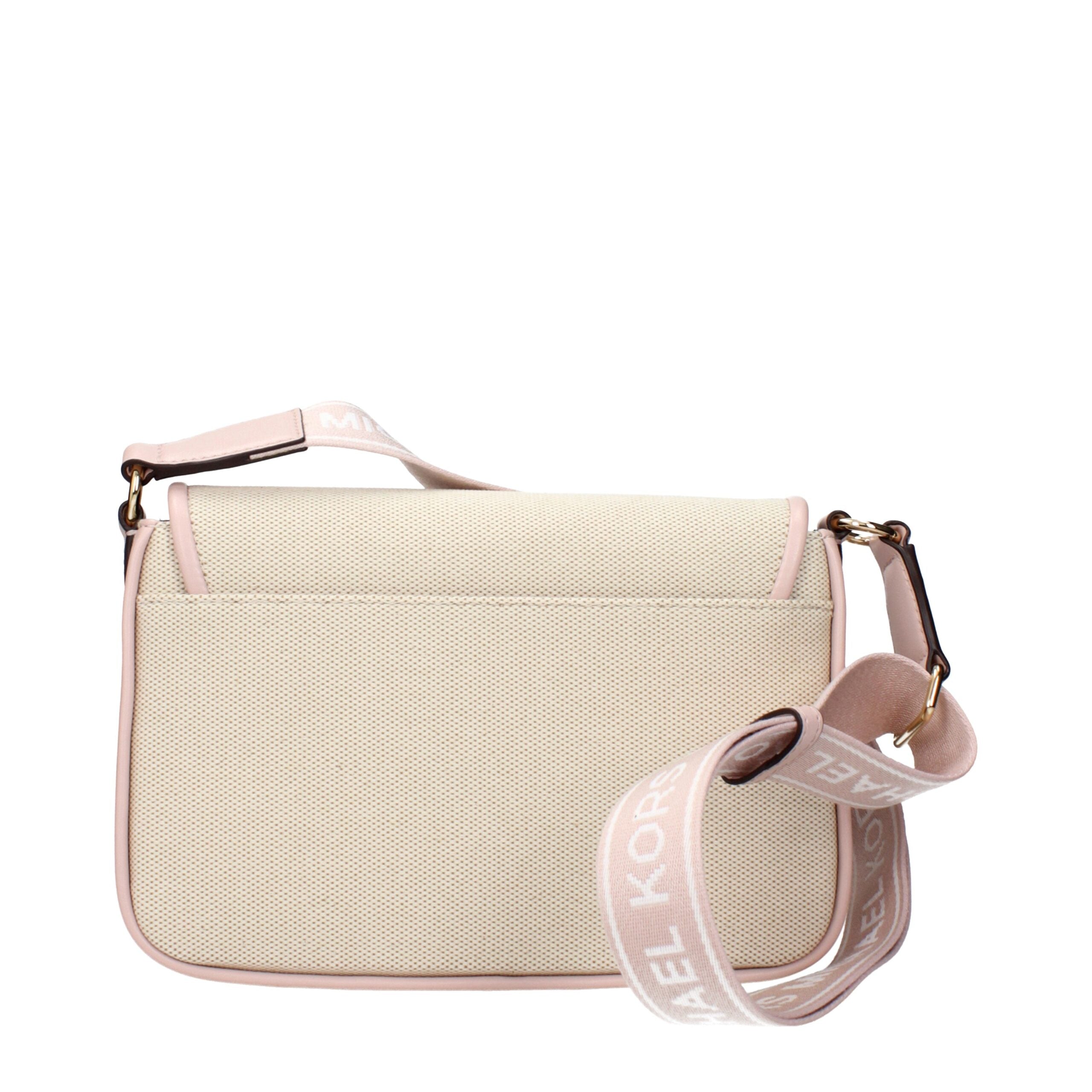 Michael Kors Beige Fabric Crossbody Bags