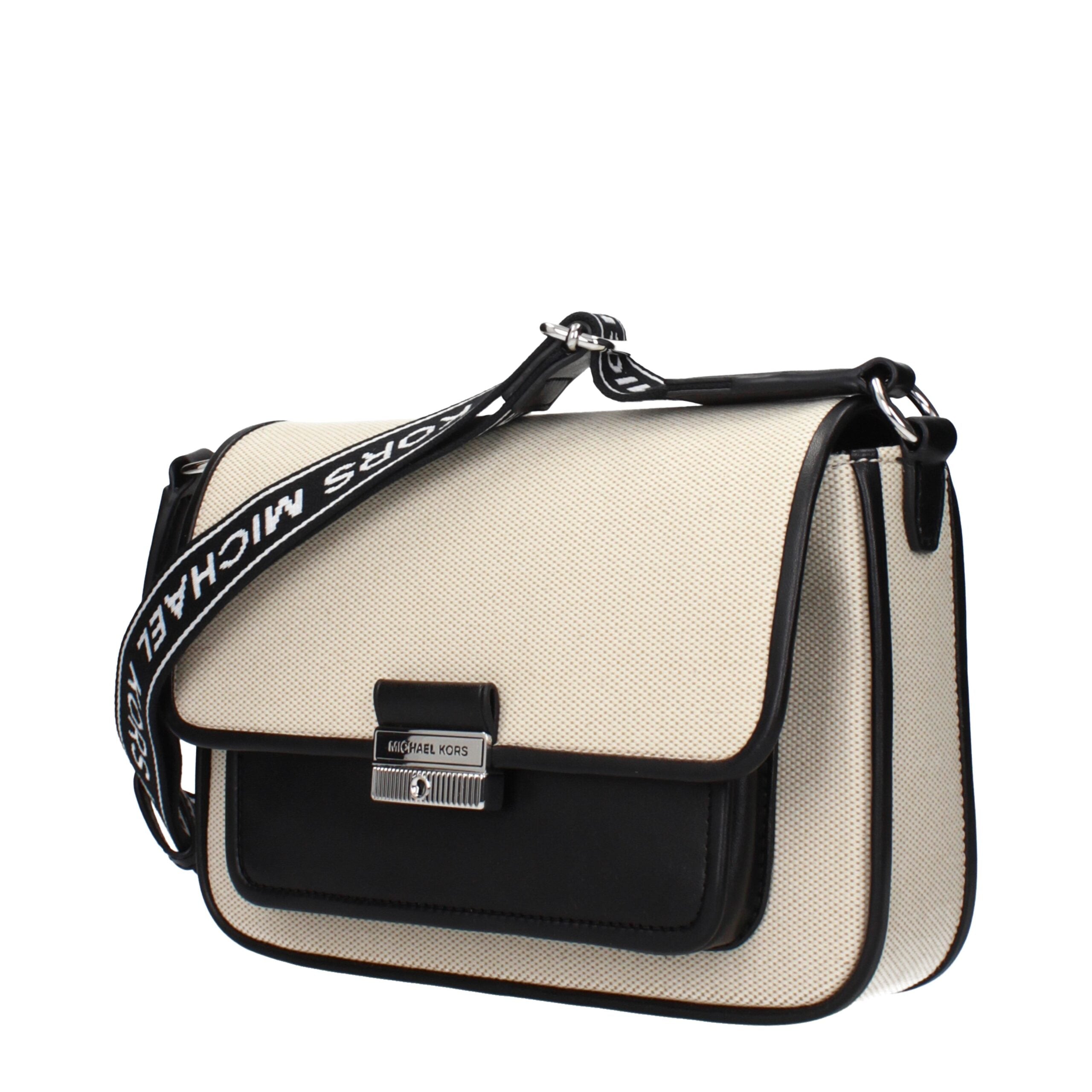 Michael Kors Beige Fabric Crossbody Bags