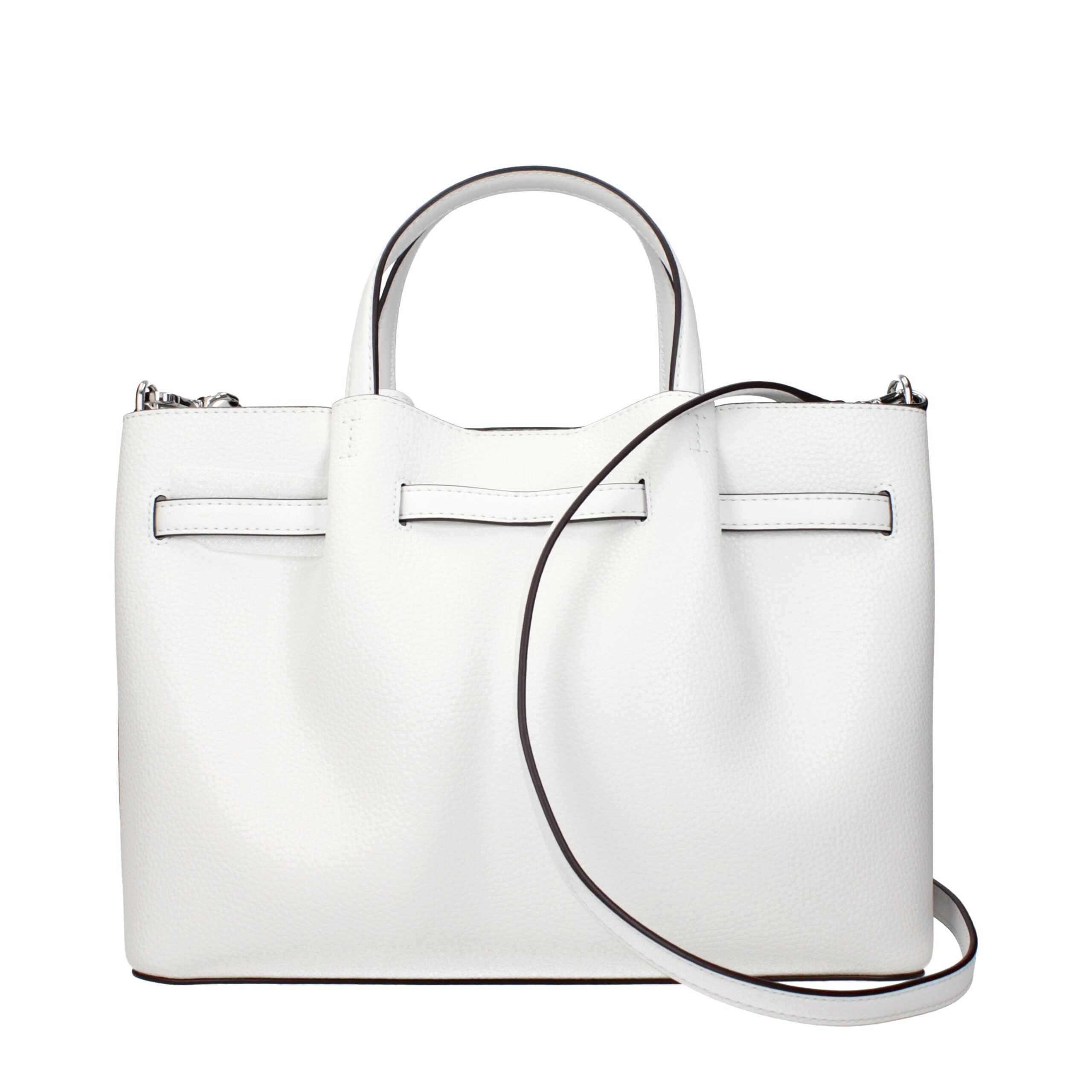 Michael Kors White Leather Handbags