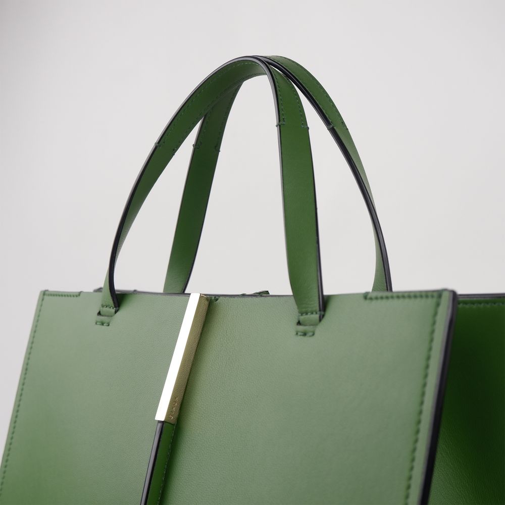 Giada Green Leather Handbag