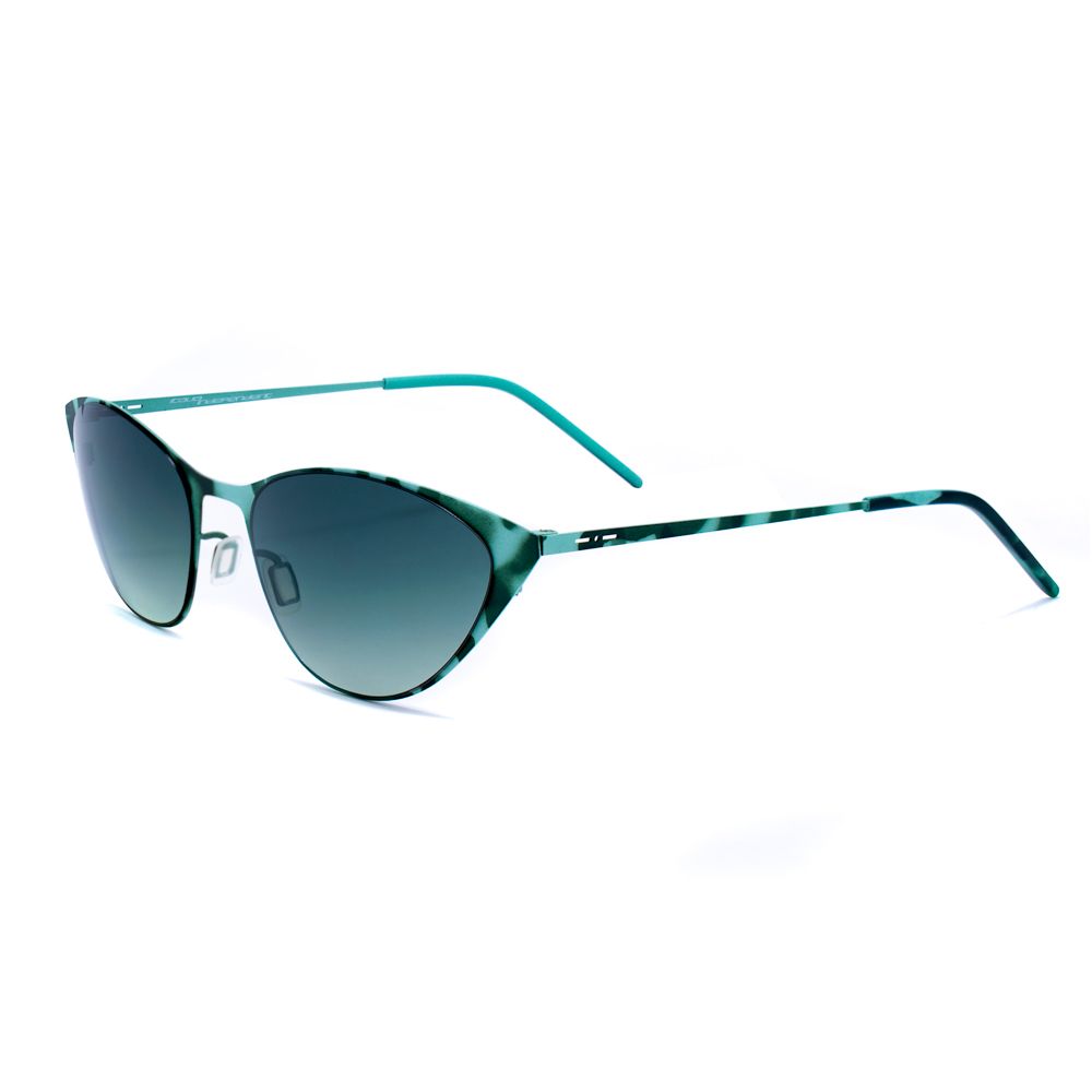 Italia Independent Green Metal Sunglasses