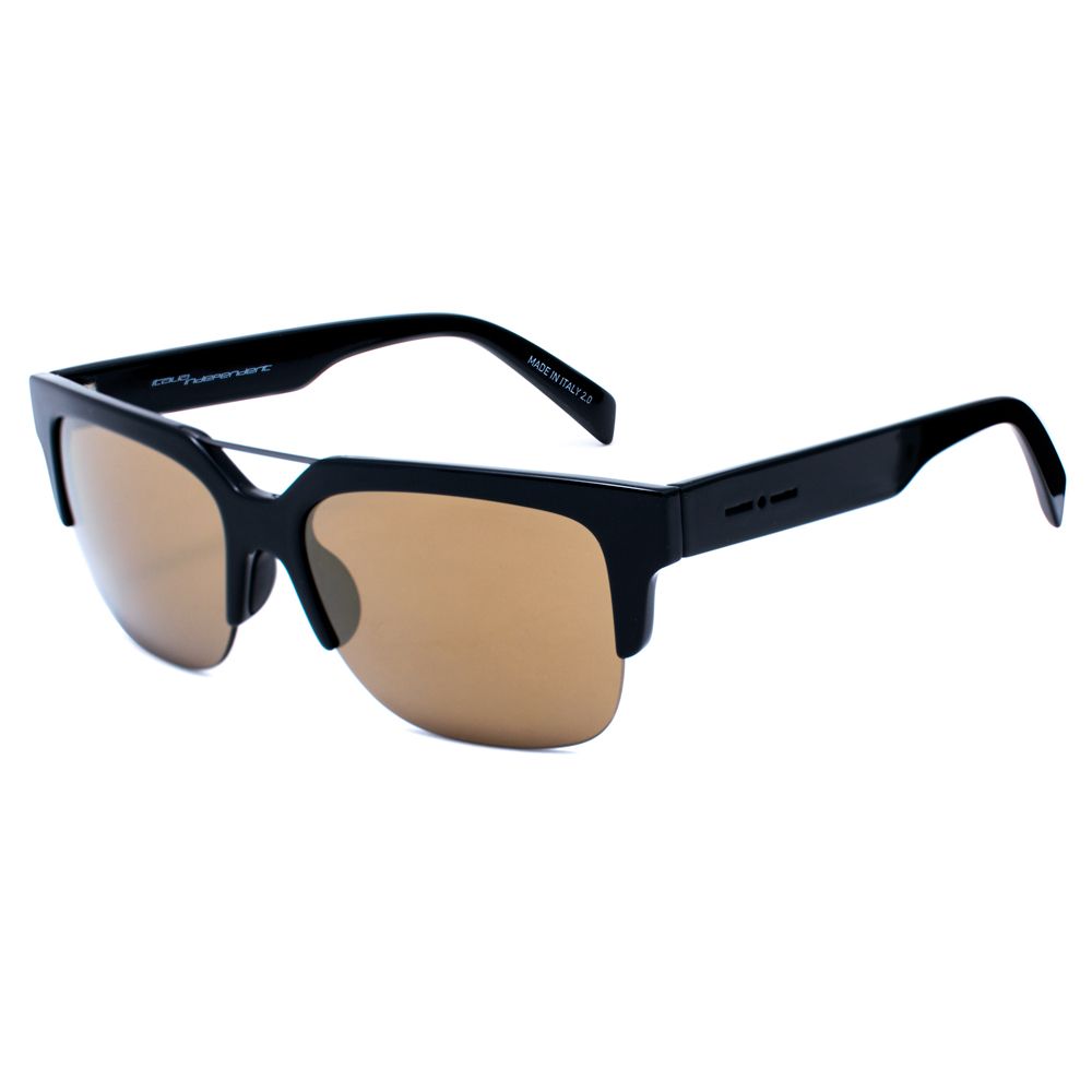 Italia Independent Black Acetate Sunglasses