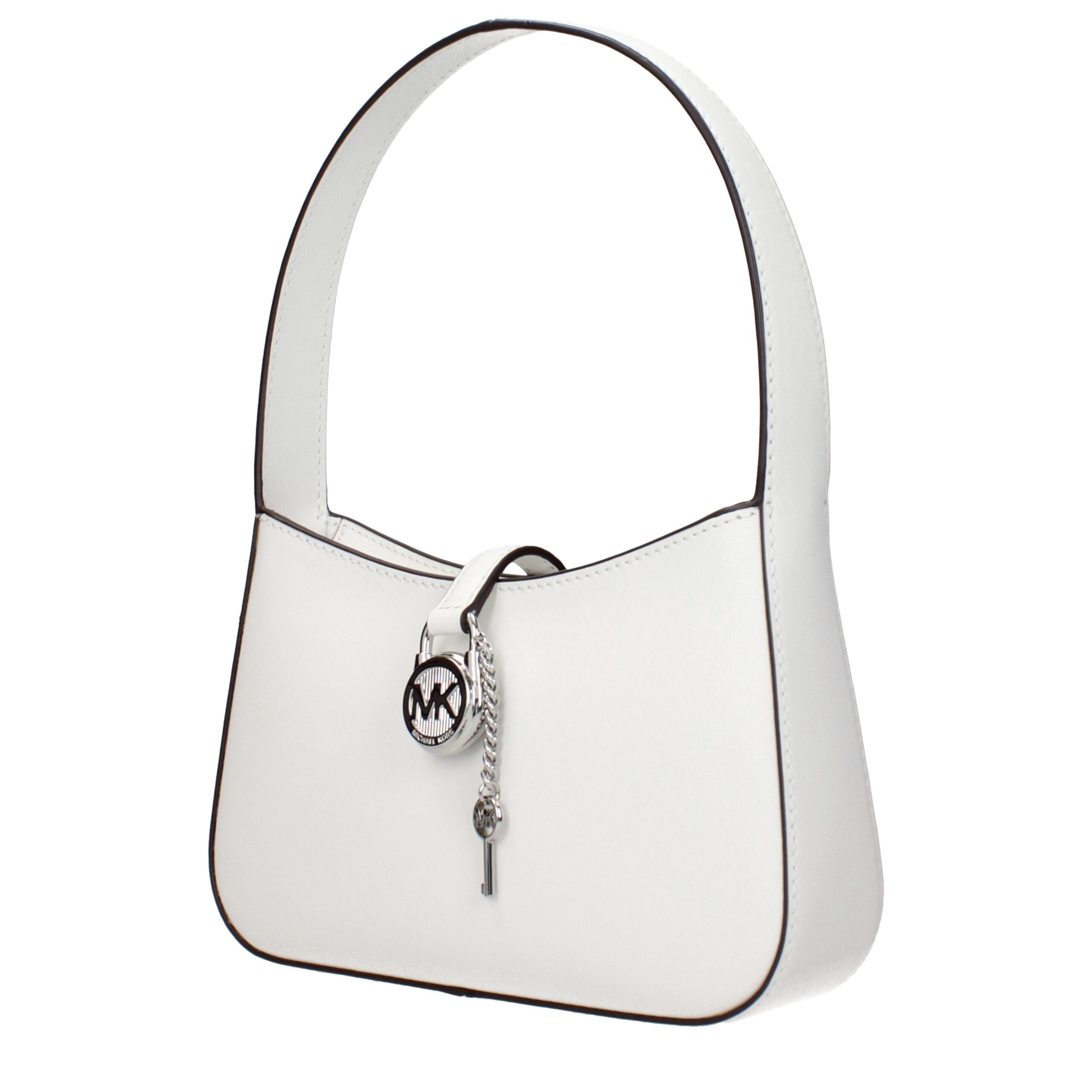 Michael Kors White Leather Handbags