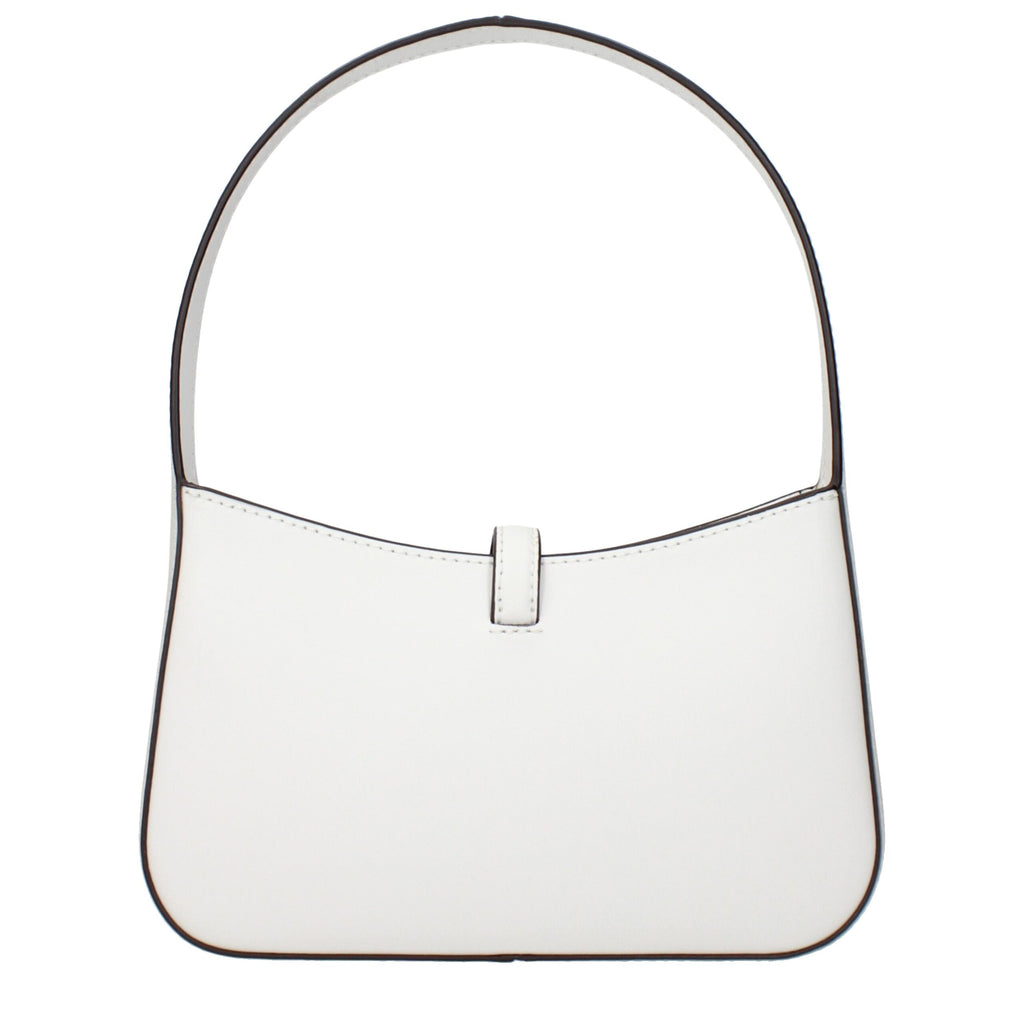Michael Kors White Leather Handbags