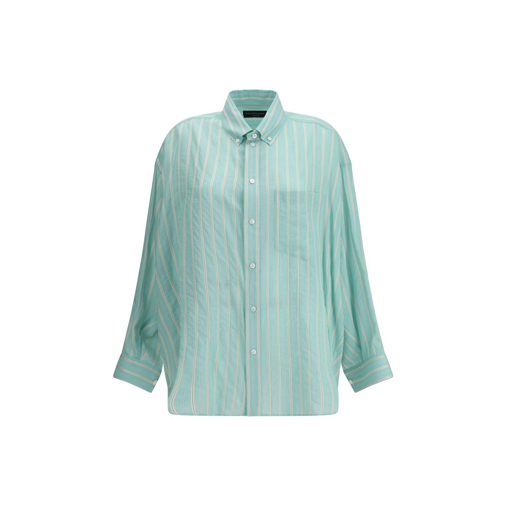 Balenciaga Striped Cocoon Shirt