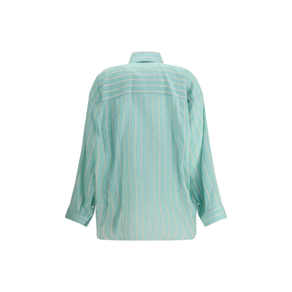 Balenciaga Striped Cocoon Shirt