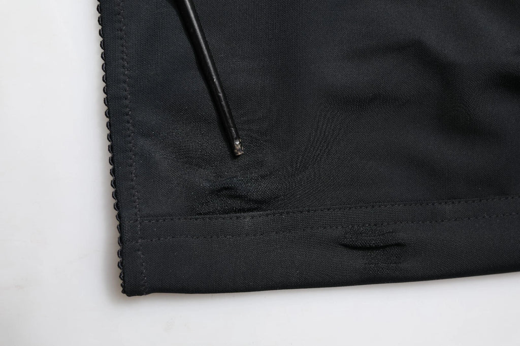 Dolce & Gabbana Black Spaghetti Strap Bodycon Sheath Dress