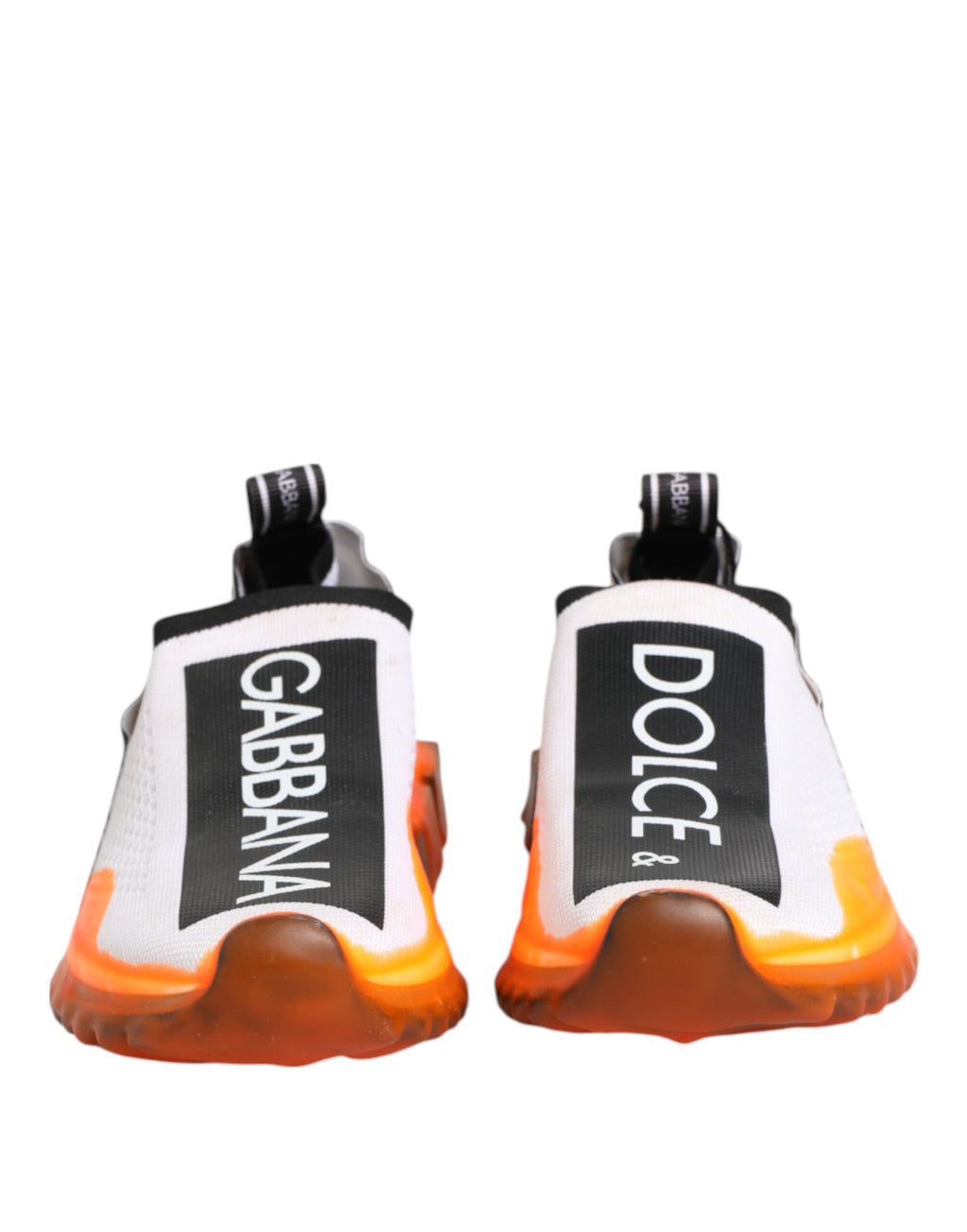 Dolce & Gabbana White Sorrento Slip On Low Top Sneakers Shoes