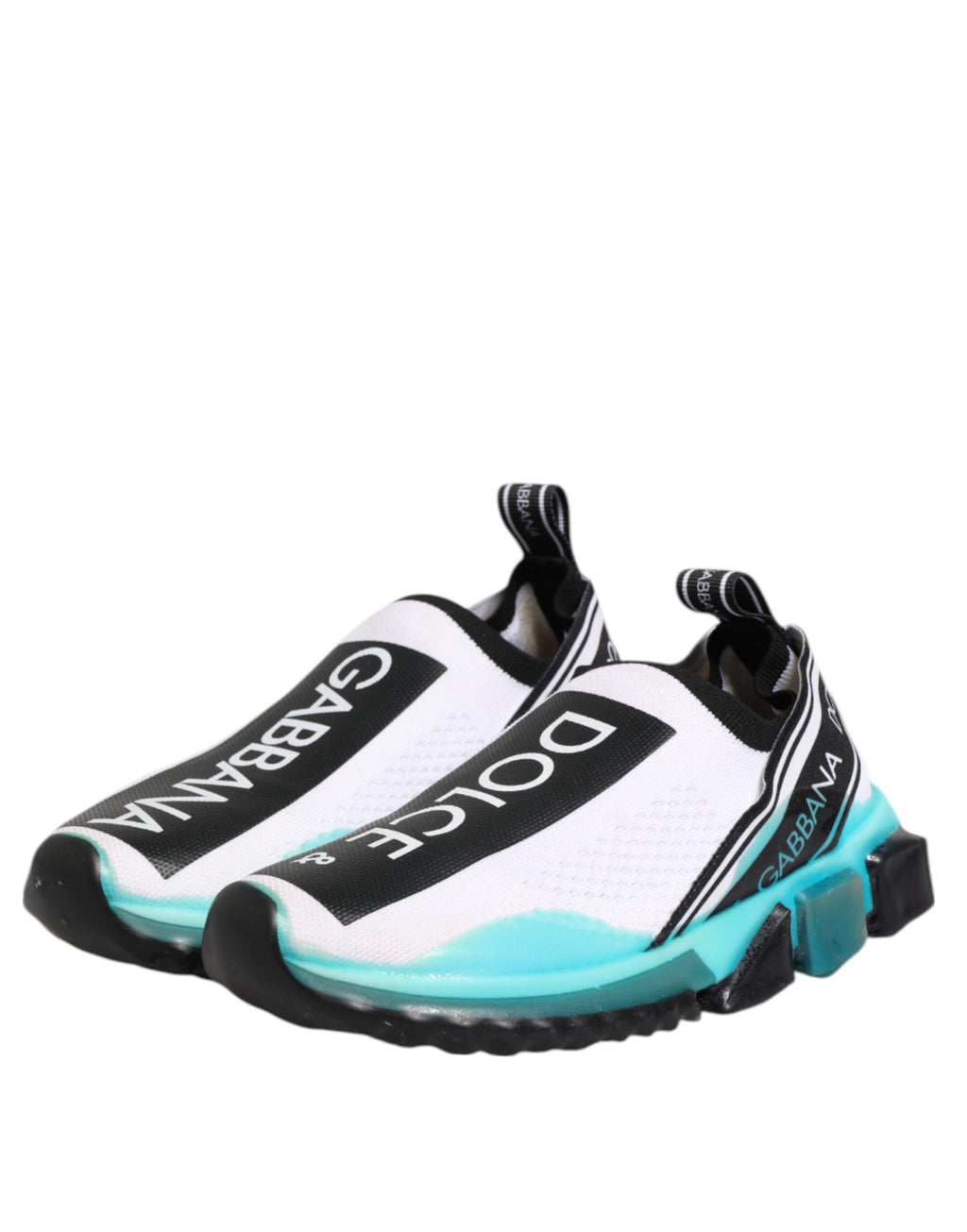 Dolce & Gabbana White Sorrento Slip On Low Top Sneakers Shoes