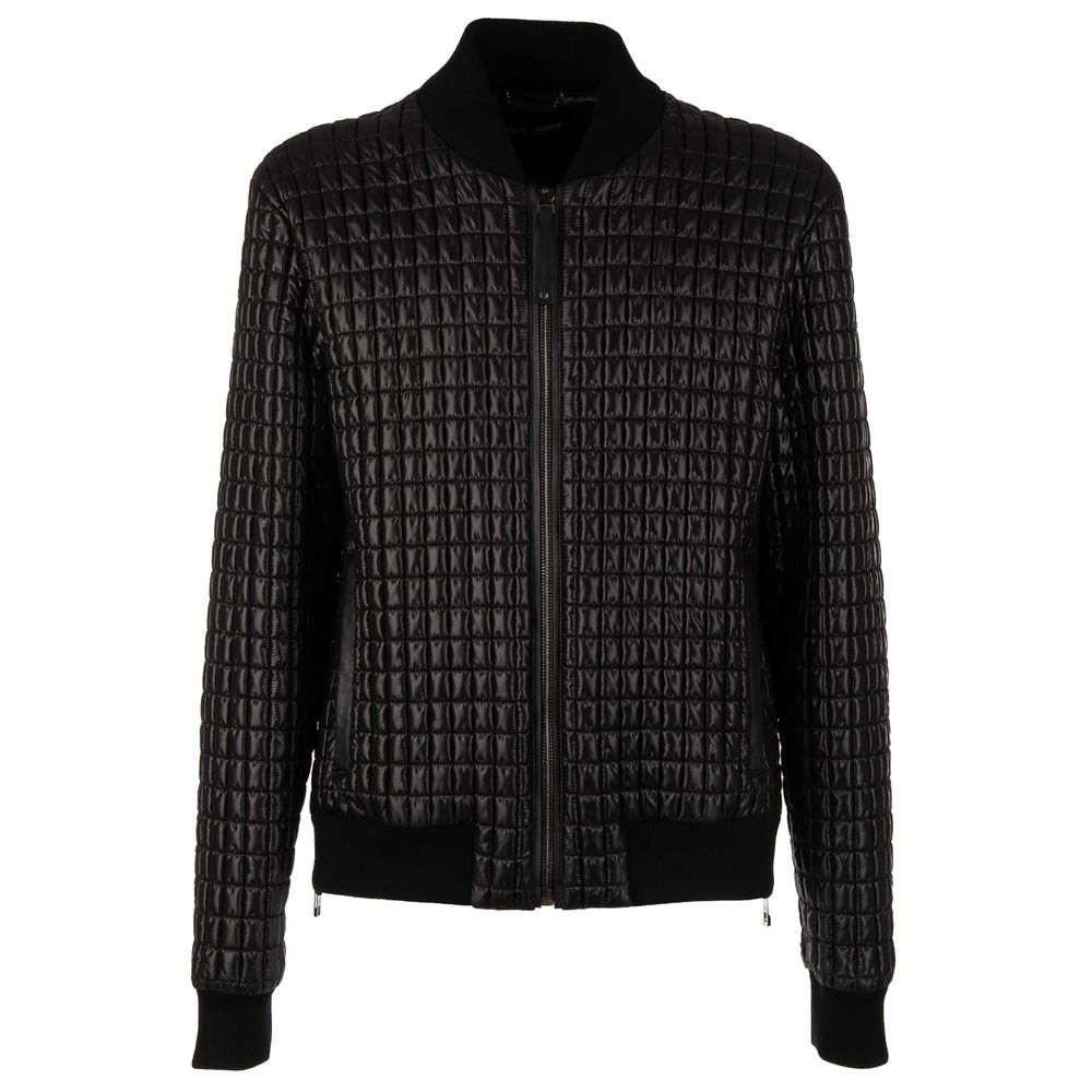 Dolce & Gabbana Black Nylon Jacket