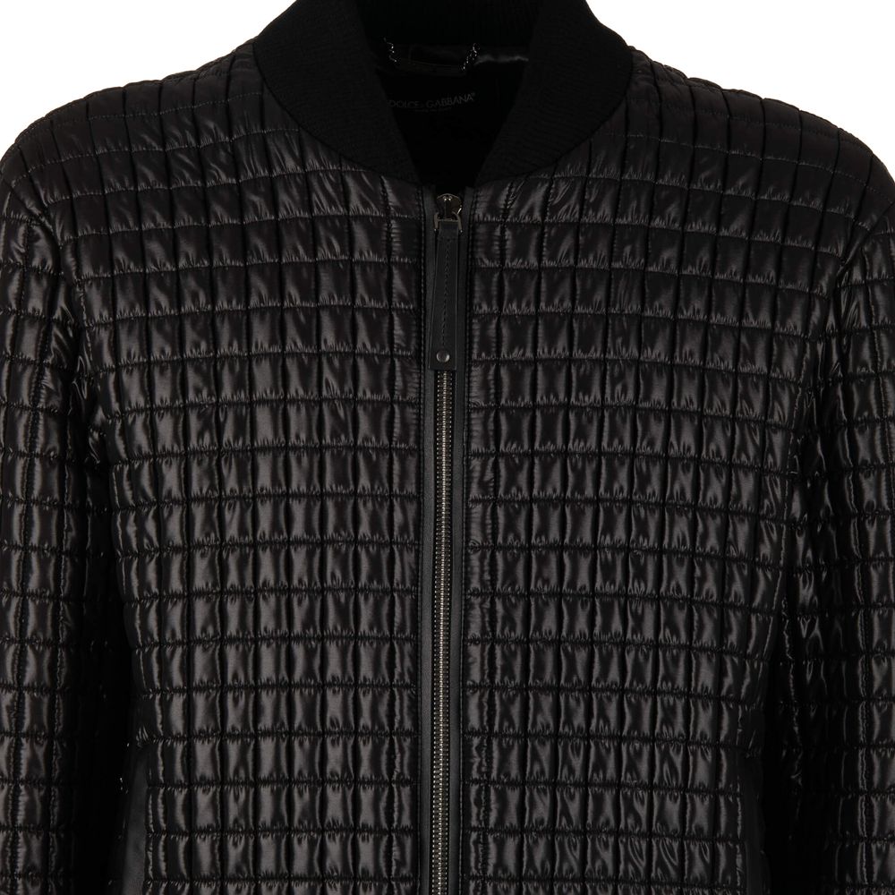 Dolce & Gabbana Black Nylon Jacket