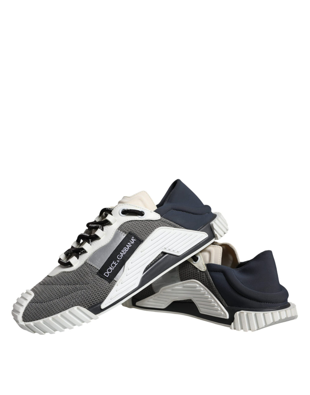 Dolce & Gabbana Multicolor NS1 Lace Up Low Top Sneakers