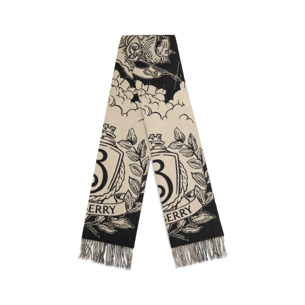 Burberry Stormy Knight reversible Scarf
