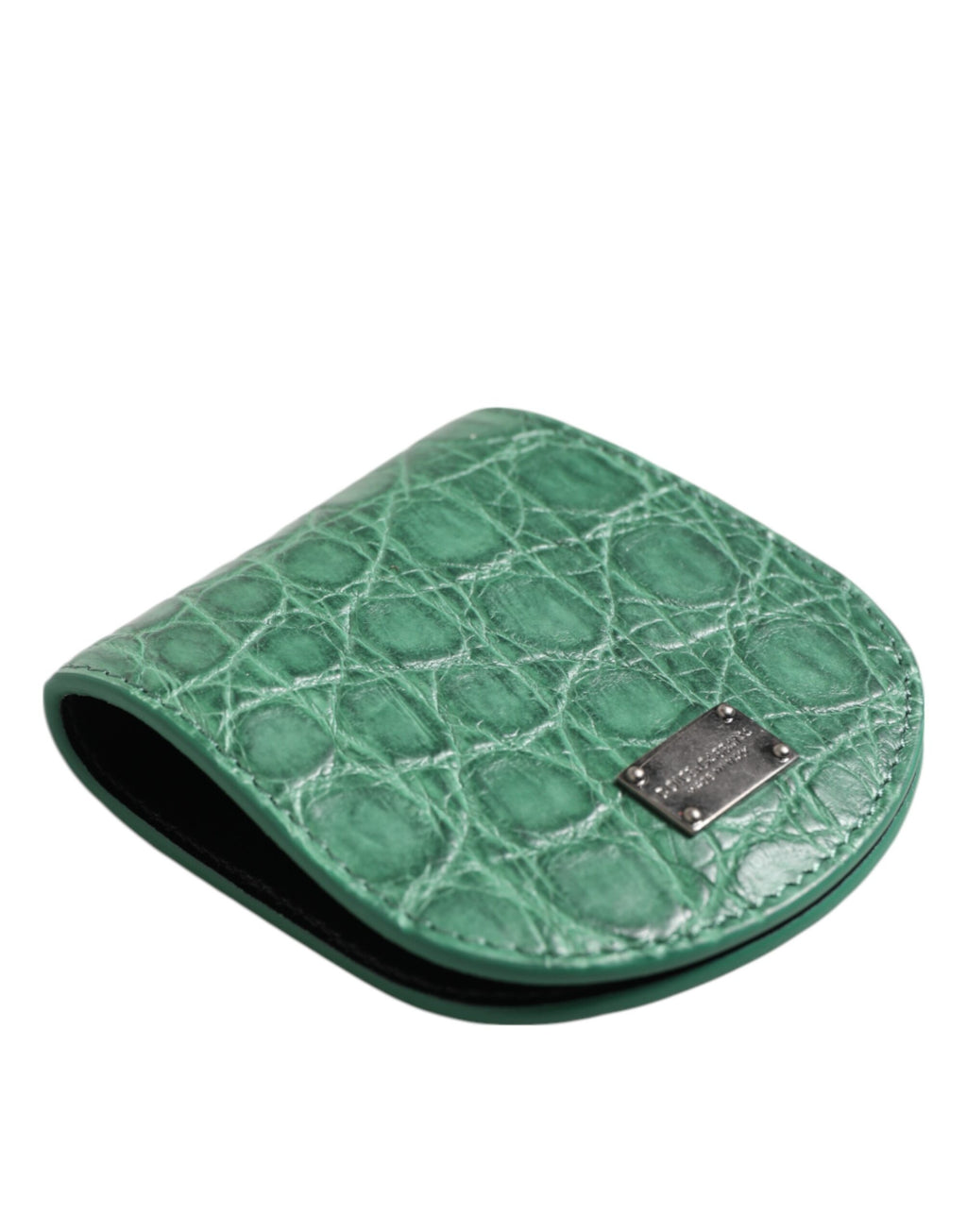 Dolce & Gabbana Exquisite Exotic Skin Coin Case Wallet