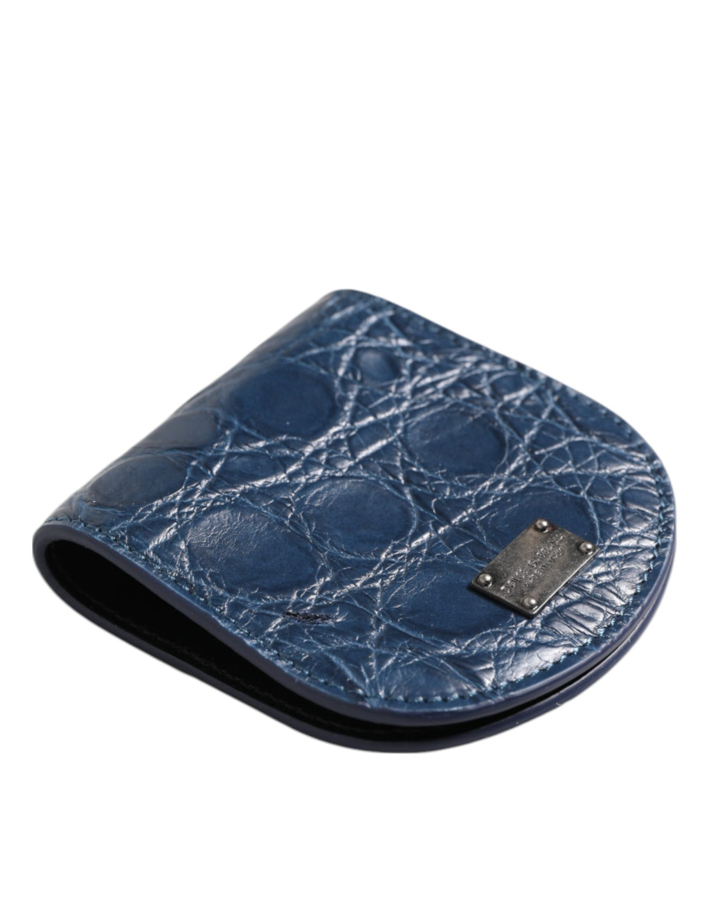 Dolce & Gabbana Exquisite Exotic Skin Coin Case Wallet