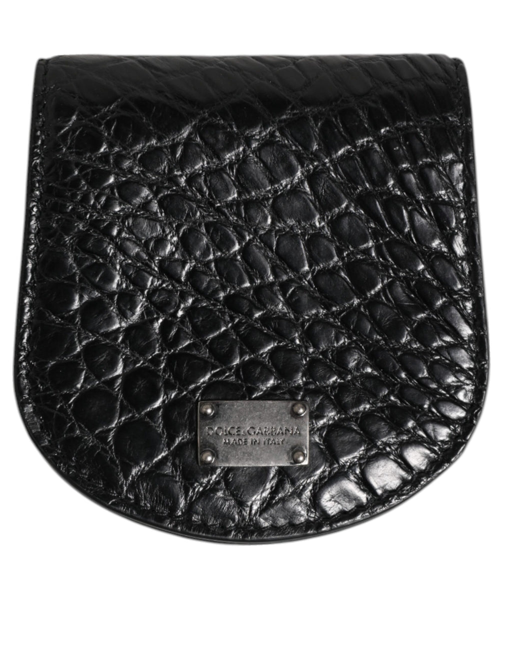 Dolce & Gabbana Exquisite Exotic Skin Coin Case Wallet