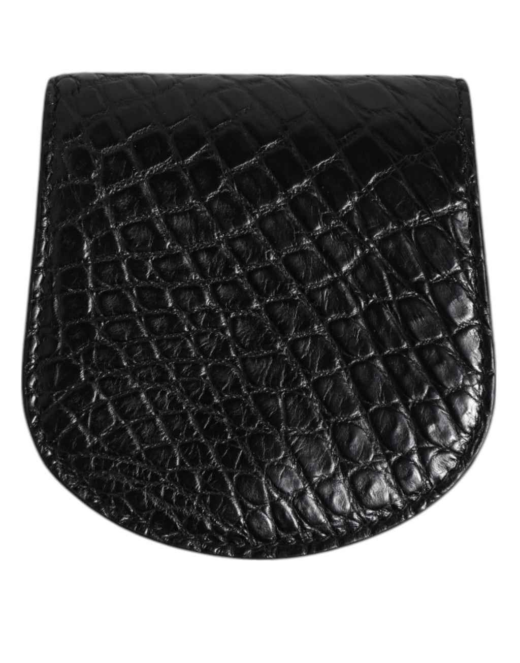 Dolce & Gabbana Exquisite Exotic Skin Coin Case Wallet