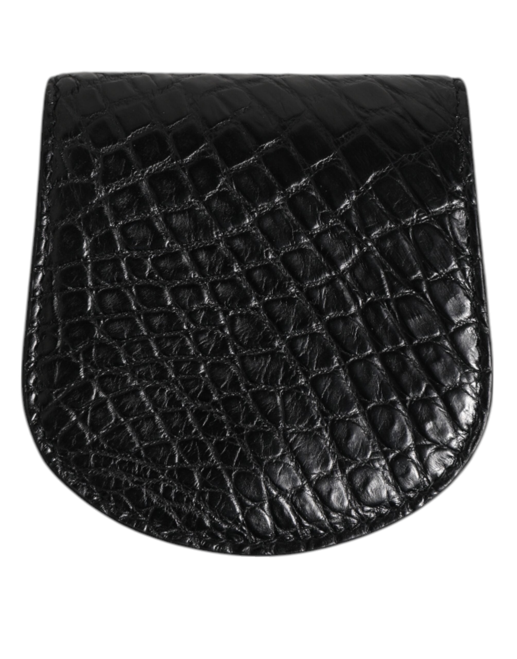 Dolce & Gabbana Exquisite Exotic Skin Coin Case Wallet