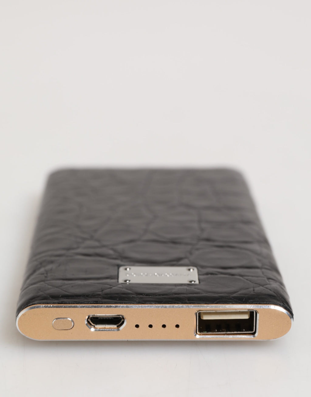 Dolce & Gabbana Chic Pink Leather Power Bank