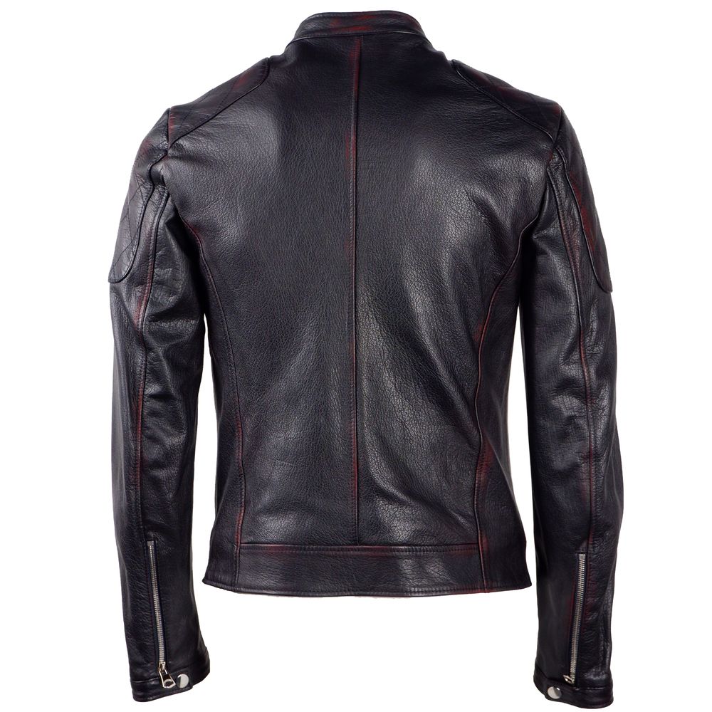Dolce & Gabbana Black Goatskin Jacket