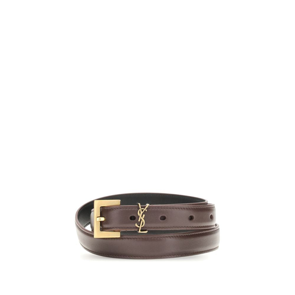 Saint Laurent Cassandre slim Belt