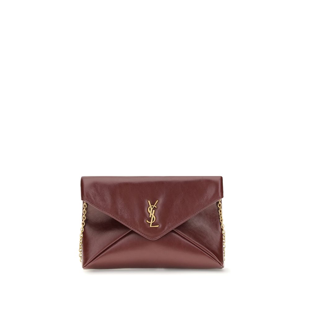 Saint Laurent Cassandre chain Clutch Bag