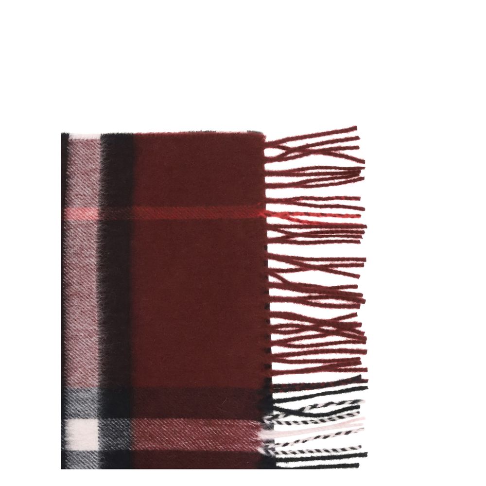 Burberry Red Cashmere Scarf