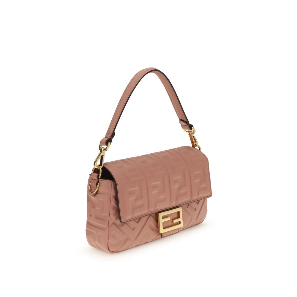 Fendi Multicolor Calf Leather Bos Taurus Shoulder Bag