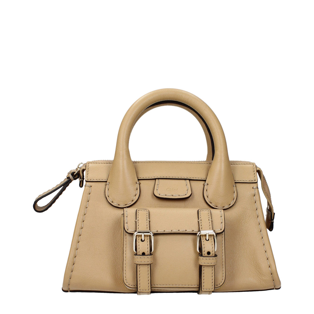 Chloé Beige Leather Handbag
