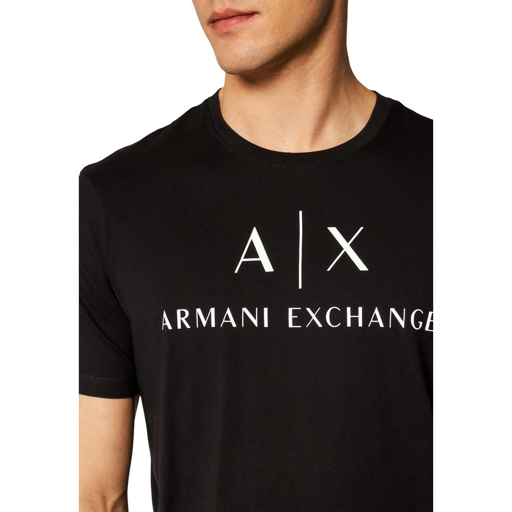 Armani Exchange Black Cotton Clothing