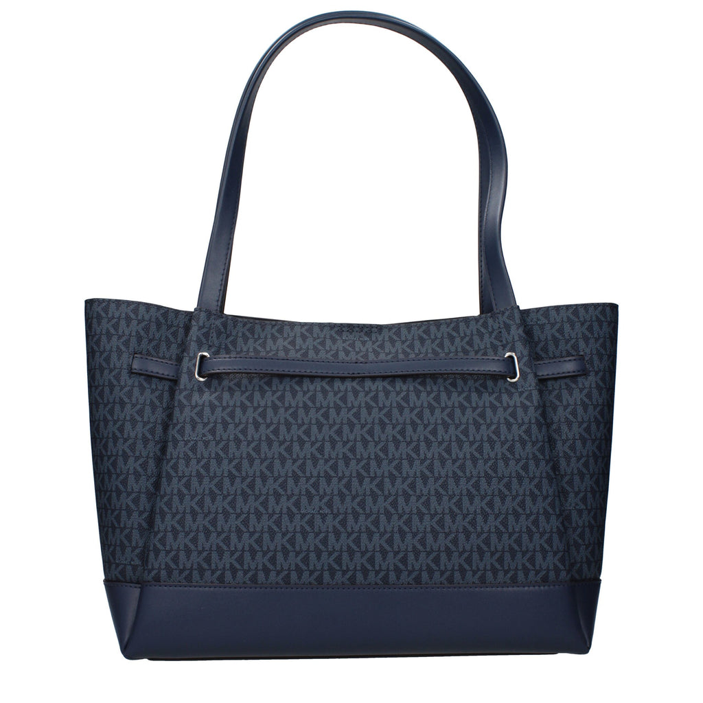 Michael Kors Blue Fabric Shoulder Bag