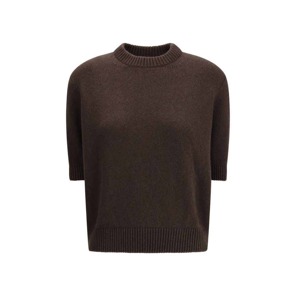 Khaite Brown Cashmere Cashmere Sweater