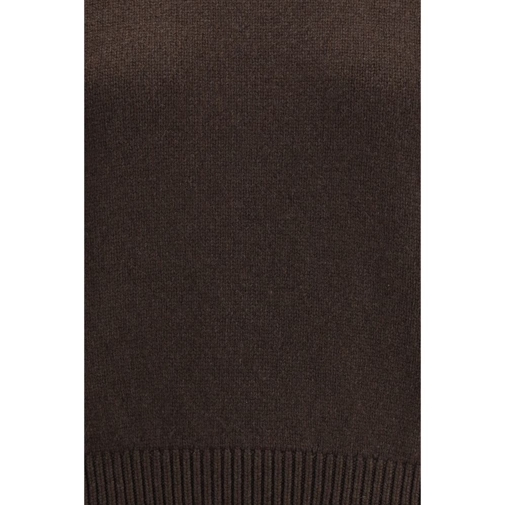 Khaite Brown Cashmere Cashmere Sweater