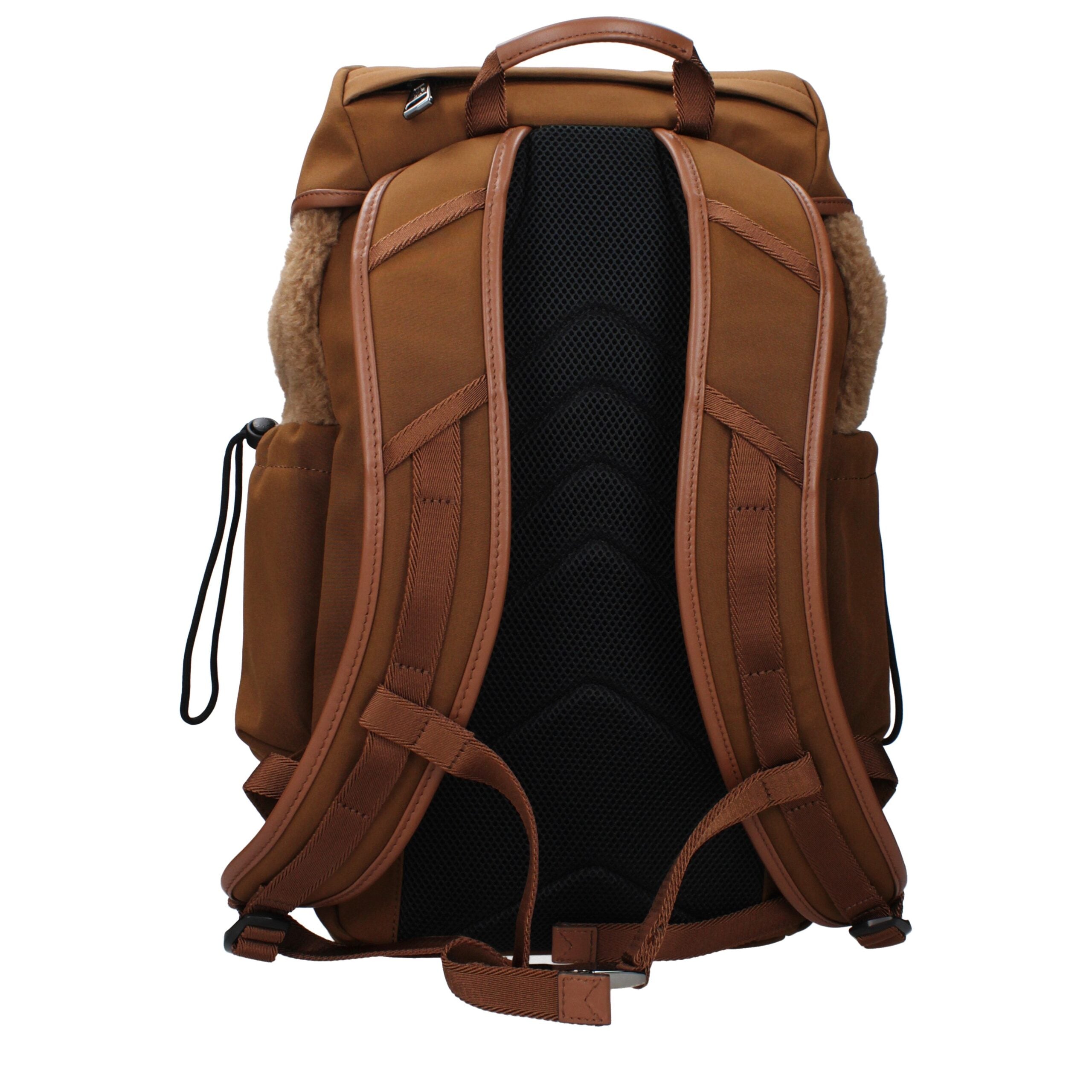 Moncler Brown Fabric Backpack