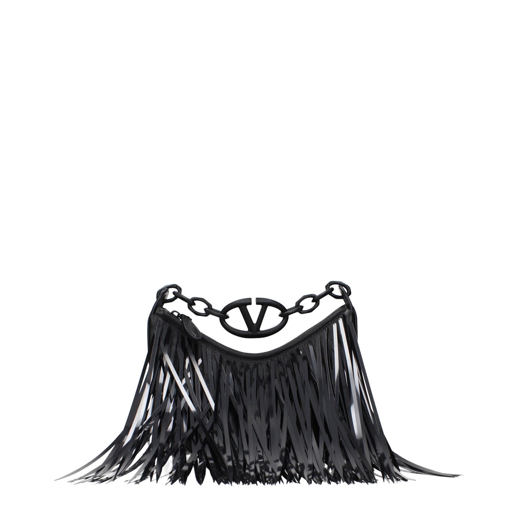 Valentino Garavani Black Leather Handbag