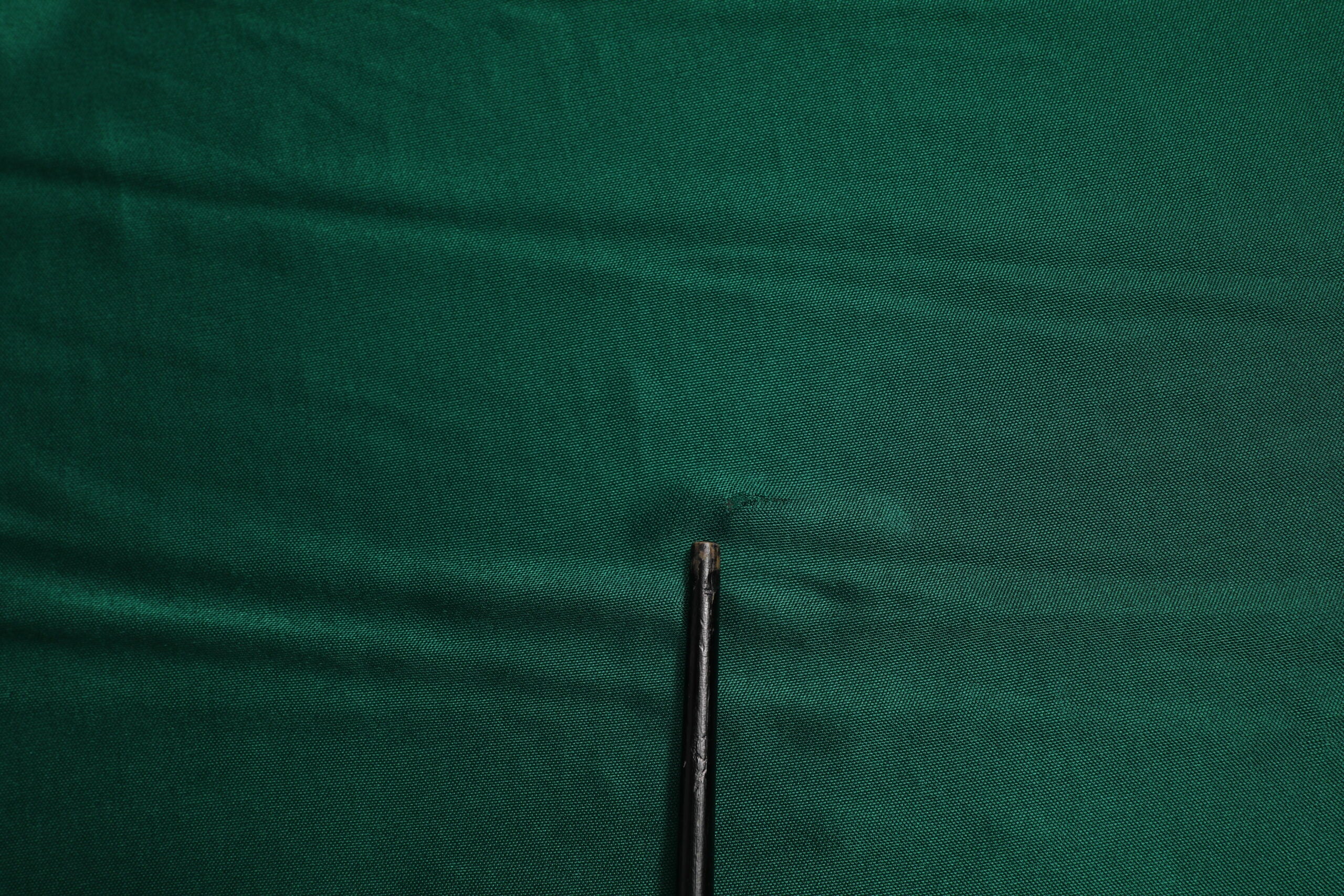 Dolce & Gabbana Dark Green High Waist Midi Skirt Pencil Cut Pleated