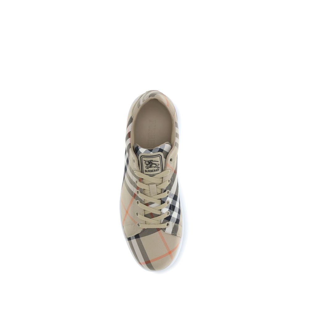 Burberry Multicolor Polyamide Low Top Sneakers